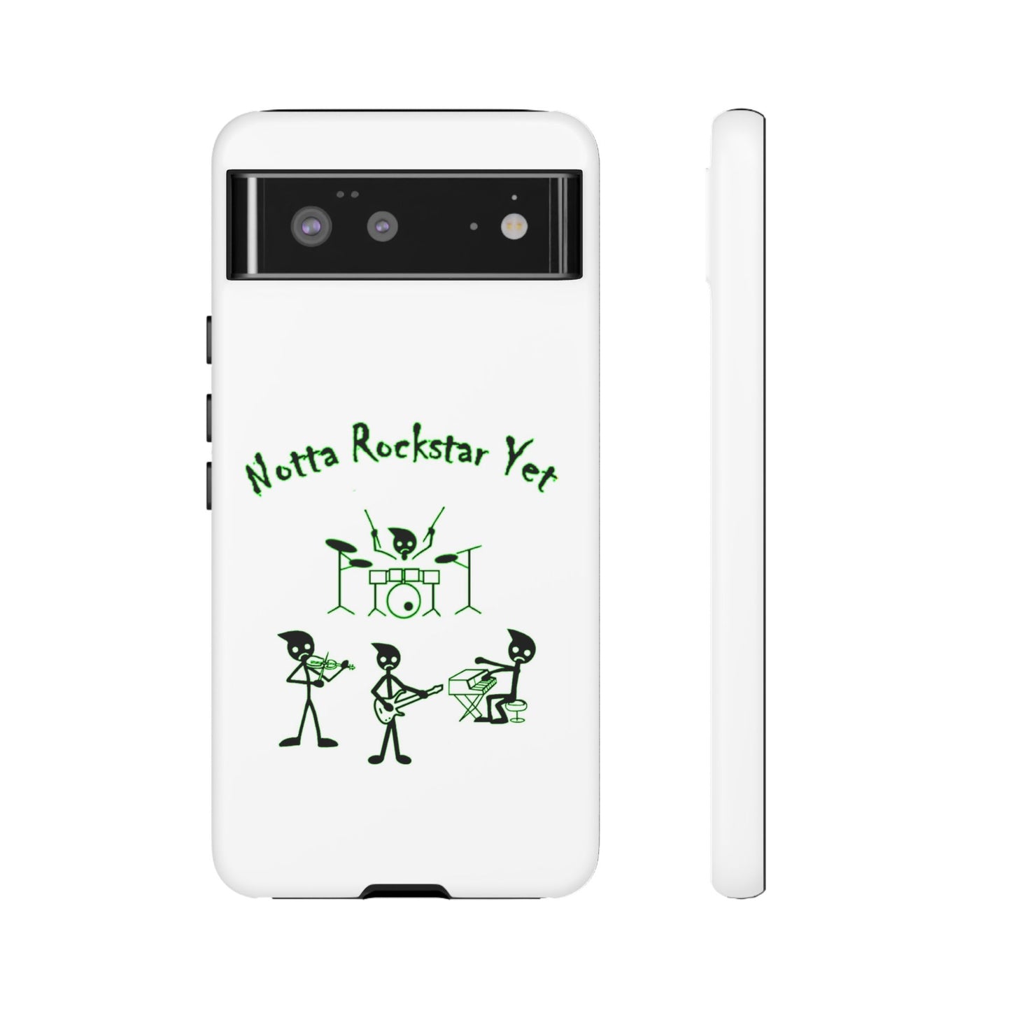 Notta Rockstar Yet Phone Case (Green)