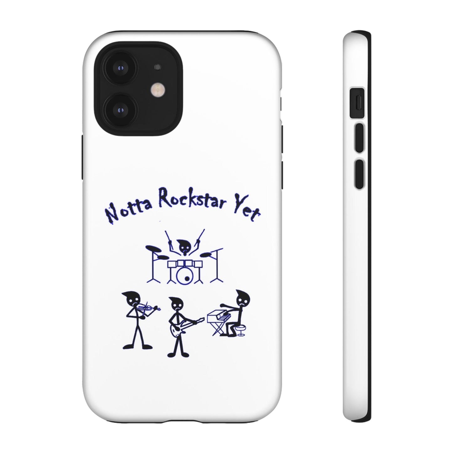 Notta Rockstar Yet Phone Case (Blue)