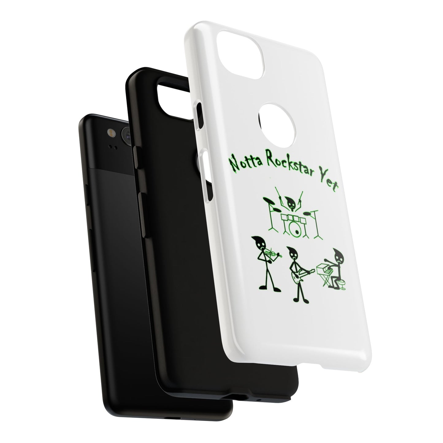 Notta Rockstar Yet Phone Case (Green)