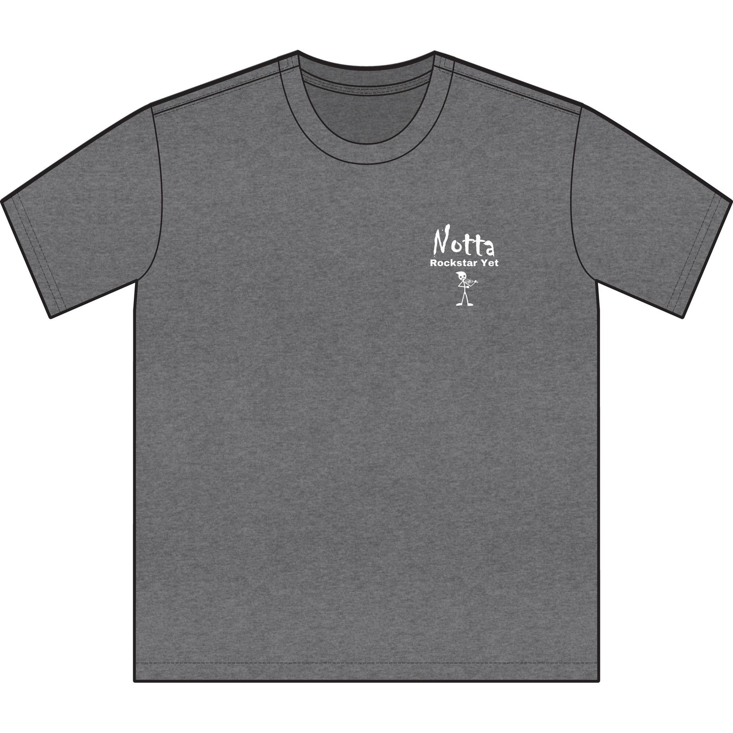 Notta Fiddler Yet Unisex Sueded T-Shirt -Music Vibe Top