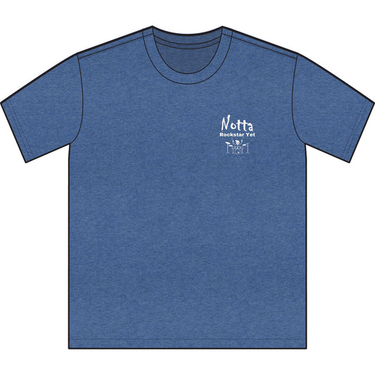 Notta Drummer Yet Unisex Sueded T-Shirt -Music Vibe Top