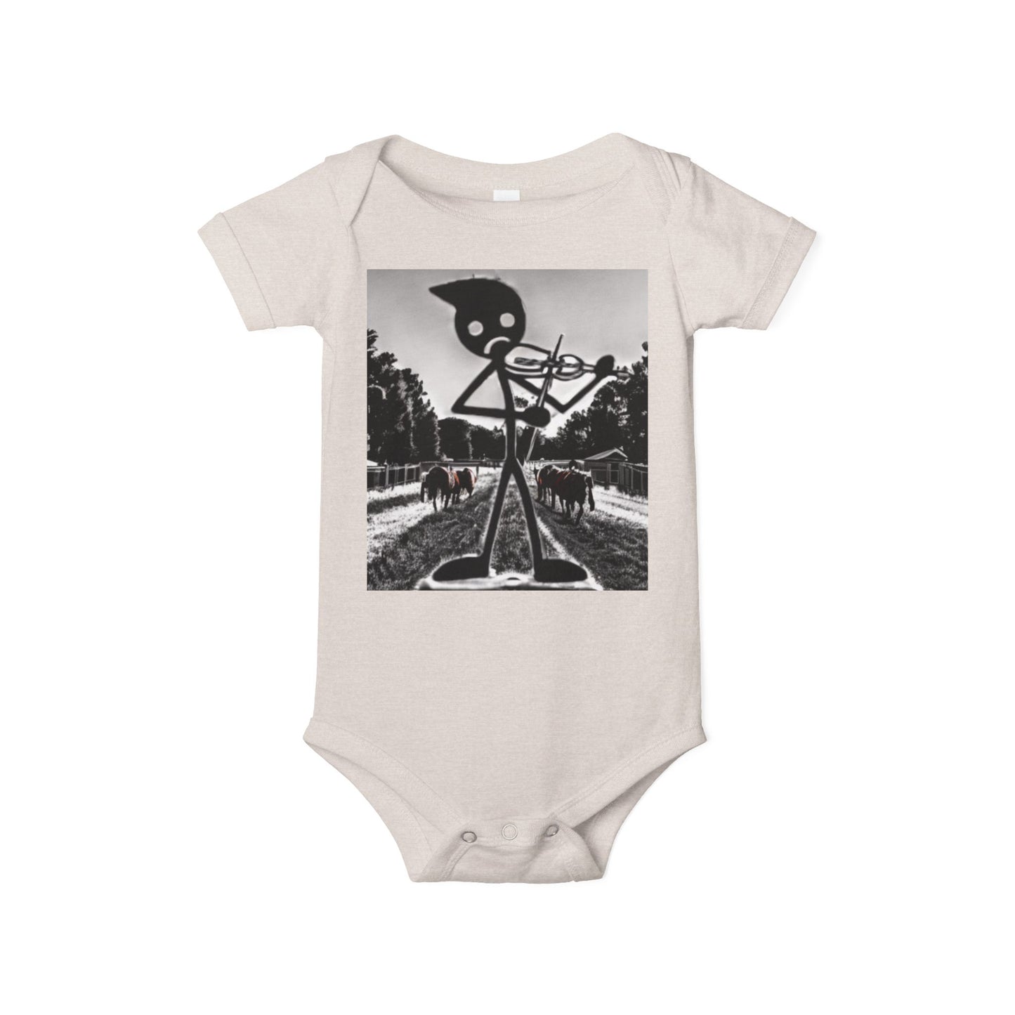 Notta Fiddler Yet-Infant Jersey One Piece - American