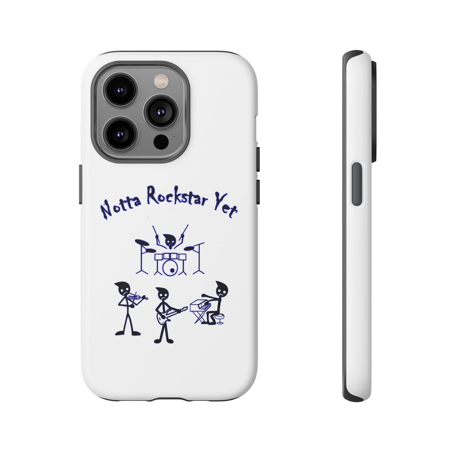 Notta Rockstar Yet Phone Case (Blue)