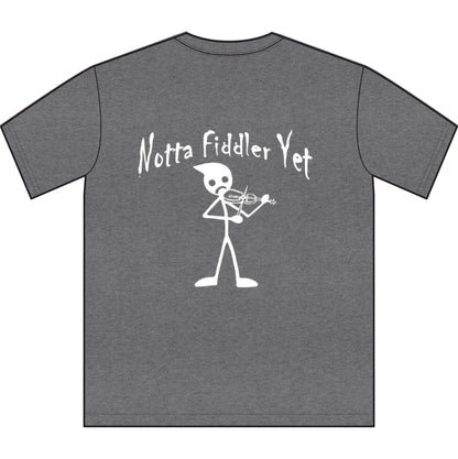 Notta Fiddler Yet Unisex Sueded T-Shirt -Music Vibe Top