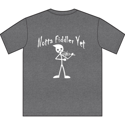 Notta Fiddler Yet Unisex Sueded T-Shirt -Music Vibe Top