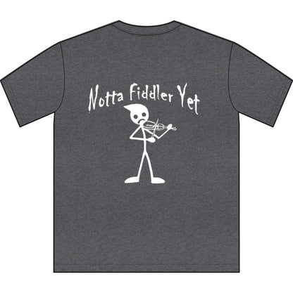 Notta Fiddler Yet Unisex Sueded T-Shirt -Music Vibe Top