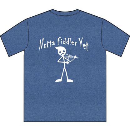 Notta Fiddler Yet Unisex Sueded T-Shirt -Music Vibe Top