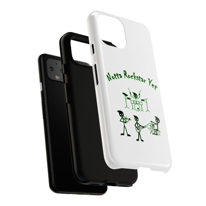 Notta Rockstar Yet Phone Case (Green)