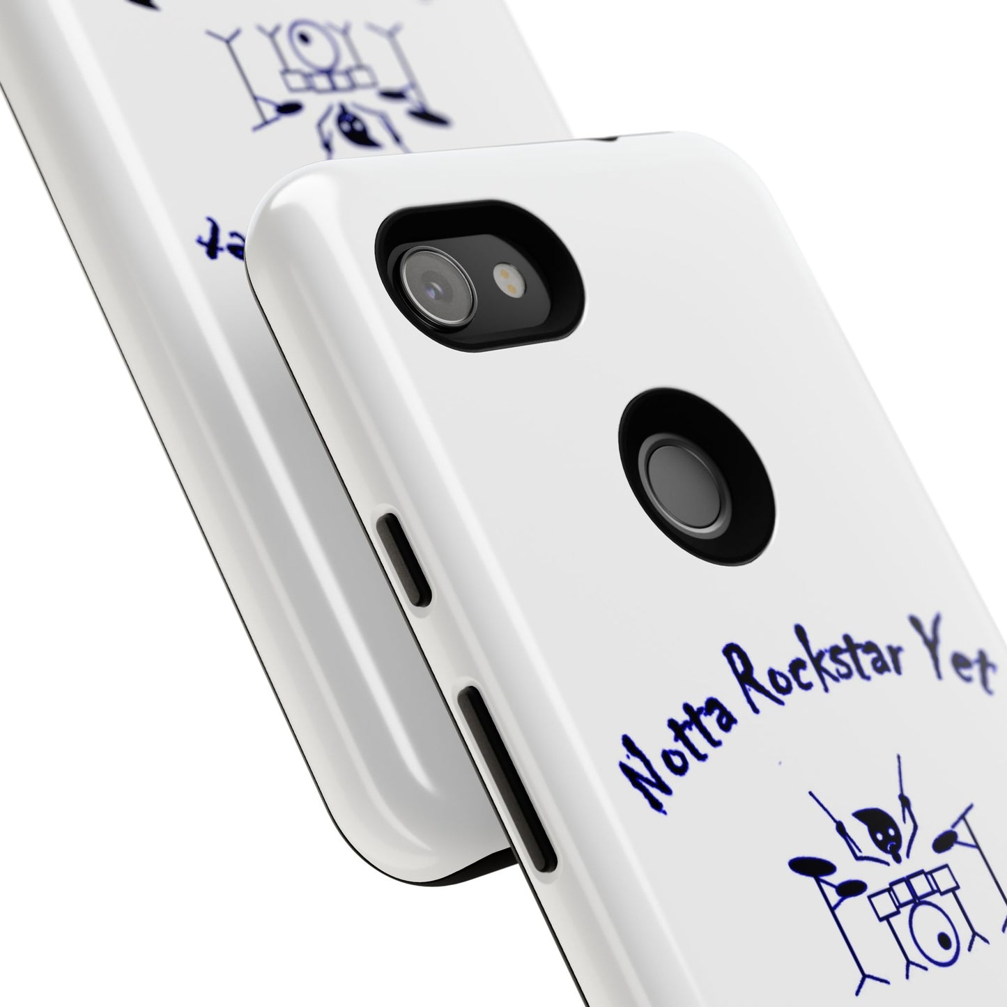 Notta Rockstar Yet Phone Case (Blue)