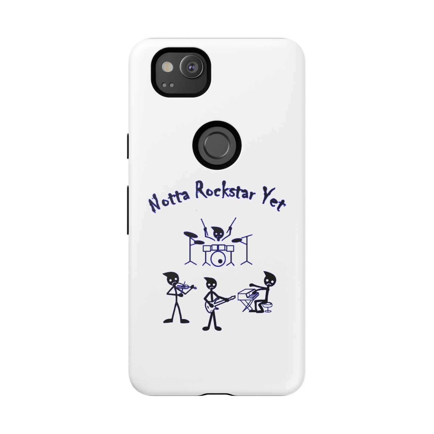 Notta Rockstar Yet Phone Case (Blue)