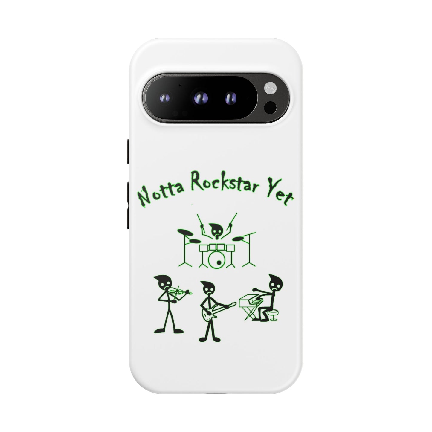 Notta Rockstar Yet Phone Case (Green)