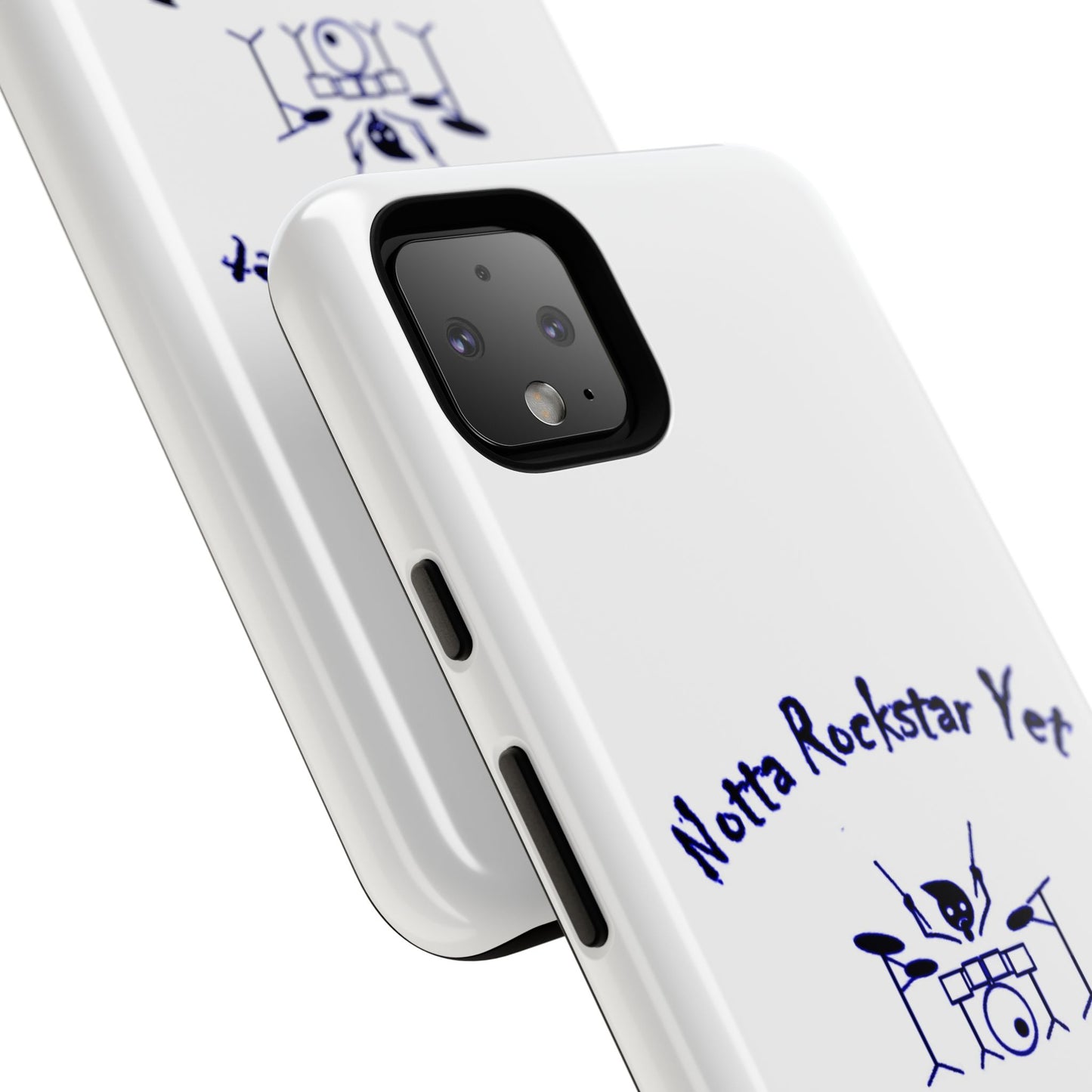 Notta Rockstar Yet Phone Case (Blue)