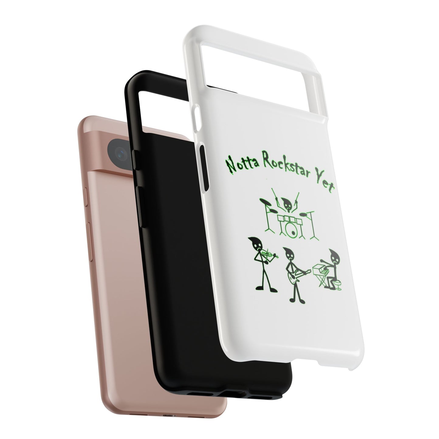 Notta Rockstar Yet Phone Case (Green)