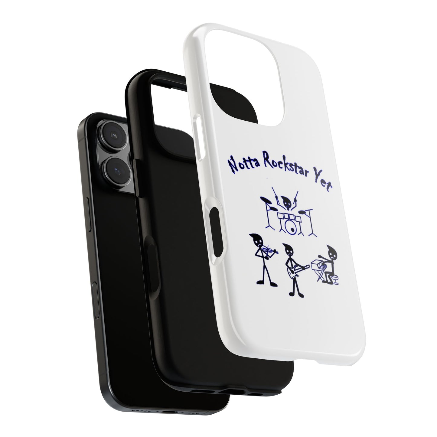 Notta Rockstar Yet Phone Case (Blue)
