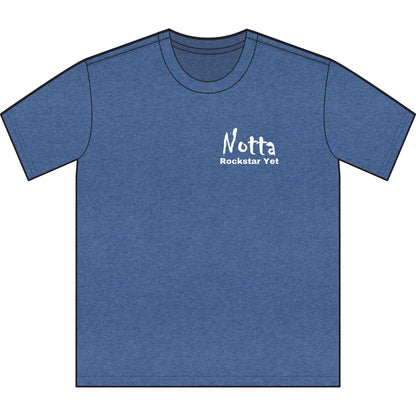 Notta Rockstar Yet Unisex Sueded T-Shirt -Music Vibe Top