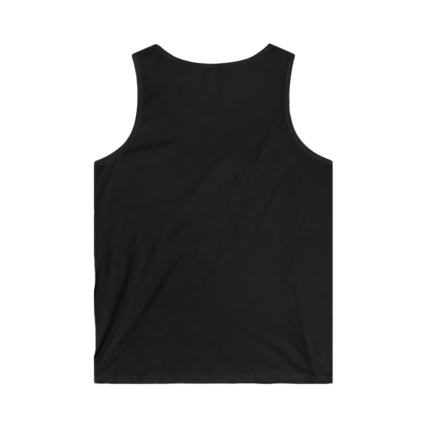 Notta Drummer Yet Men's Softstyle Tank Top - 'Notta' Graphic Gym Wear for Fitness Enthusiasts
