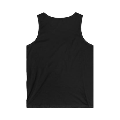 Notta Drummer Yet Men's Softstyle Tank Top - 'Notta' Graphic Gym Wear for Fitness Enthusiasts