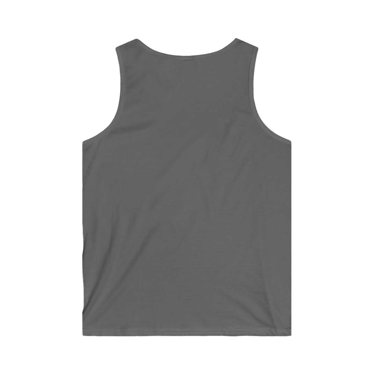 Notta Drummer Yet Men's Softstyle Tank Top - 'Notta' Graphic Gym Wear for Fitness Enthusiasts