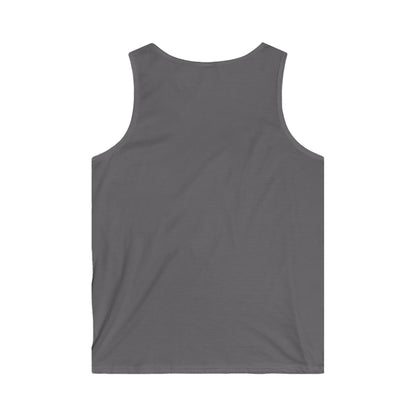 Notta Drummer Yet Men's Softstyle Tank Top - 'Notta' Graphic Gym Wear for Fitness Enthusiasts