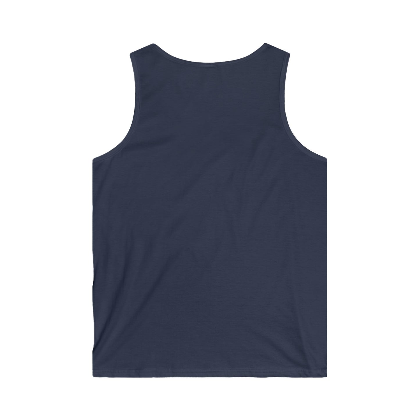 Notta Drummer Yet Men's Softstyle Tank Top - 'Notta' Graphic Gym Wear for Fitness Enthusiasts