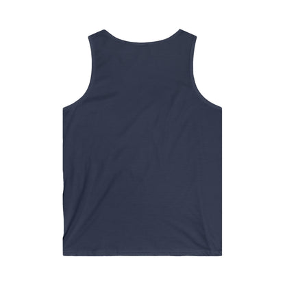 Notta Drummer Yet Men's Softstyle Tank Top - 'Notta' Graphic Gym Wear for Fitness Enthusiasts
