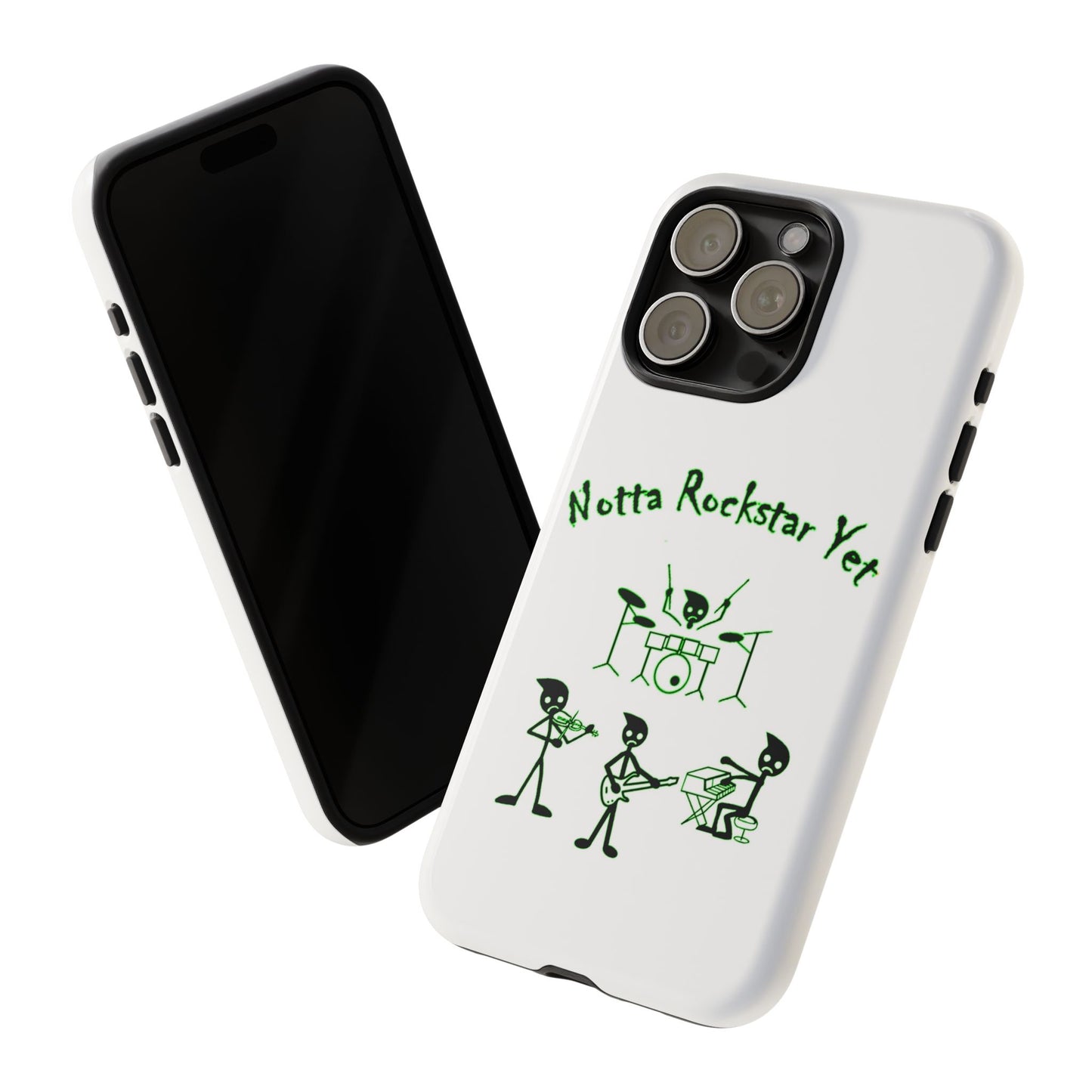 Notta Rockstar Yet Phone Case (Green)