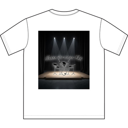 Notta Drummer Yet Unisex Sueded T-Shirt -Music Vibe Top
