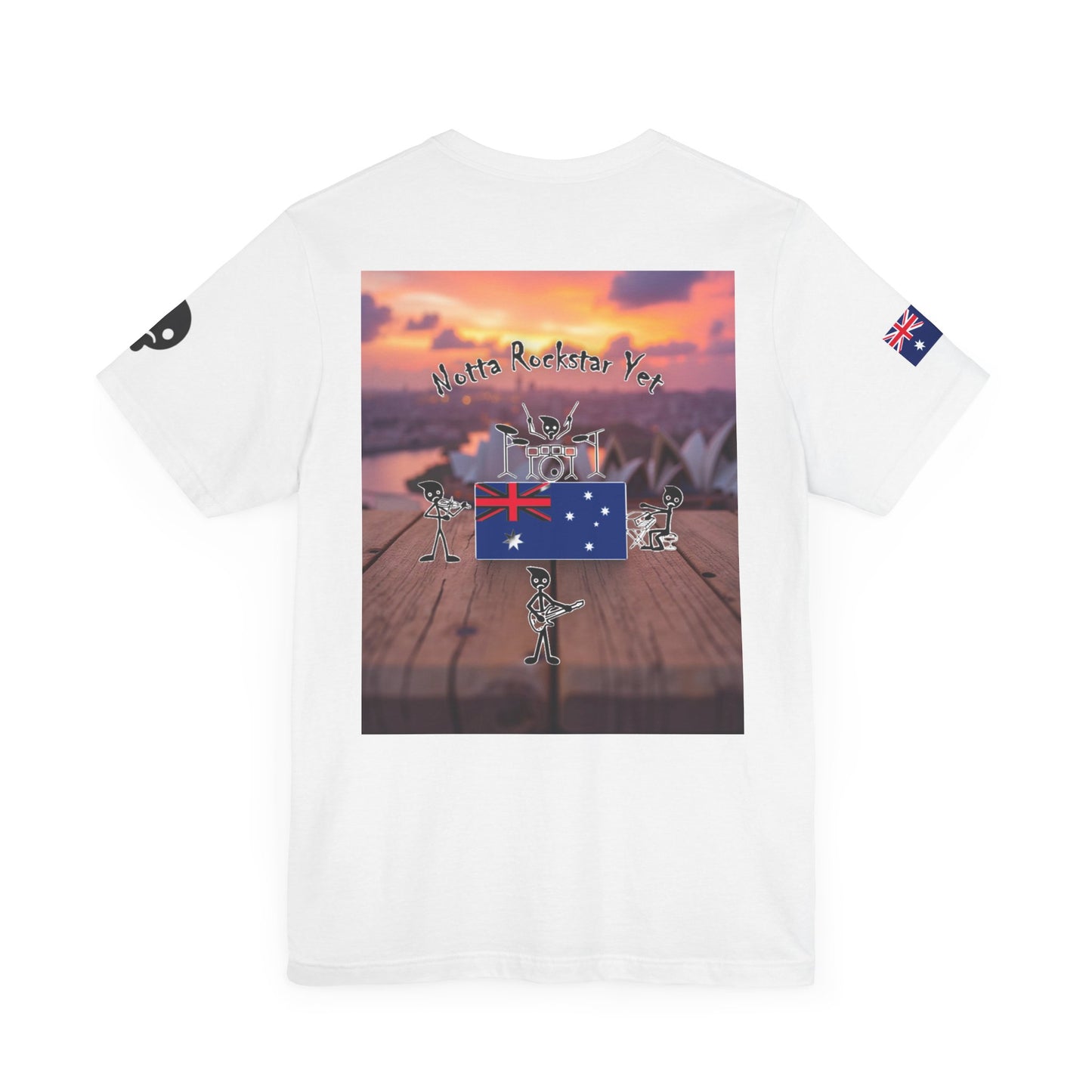 Notta Rockstar Yet- Australia Tee