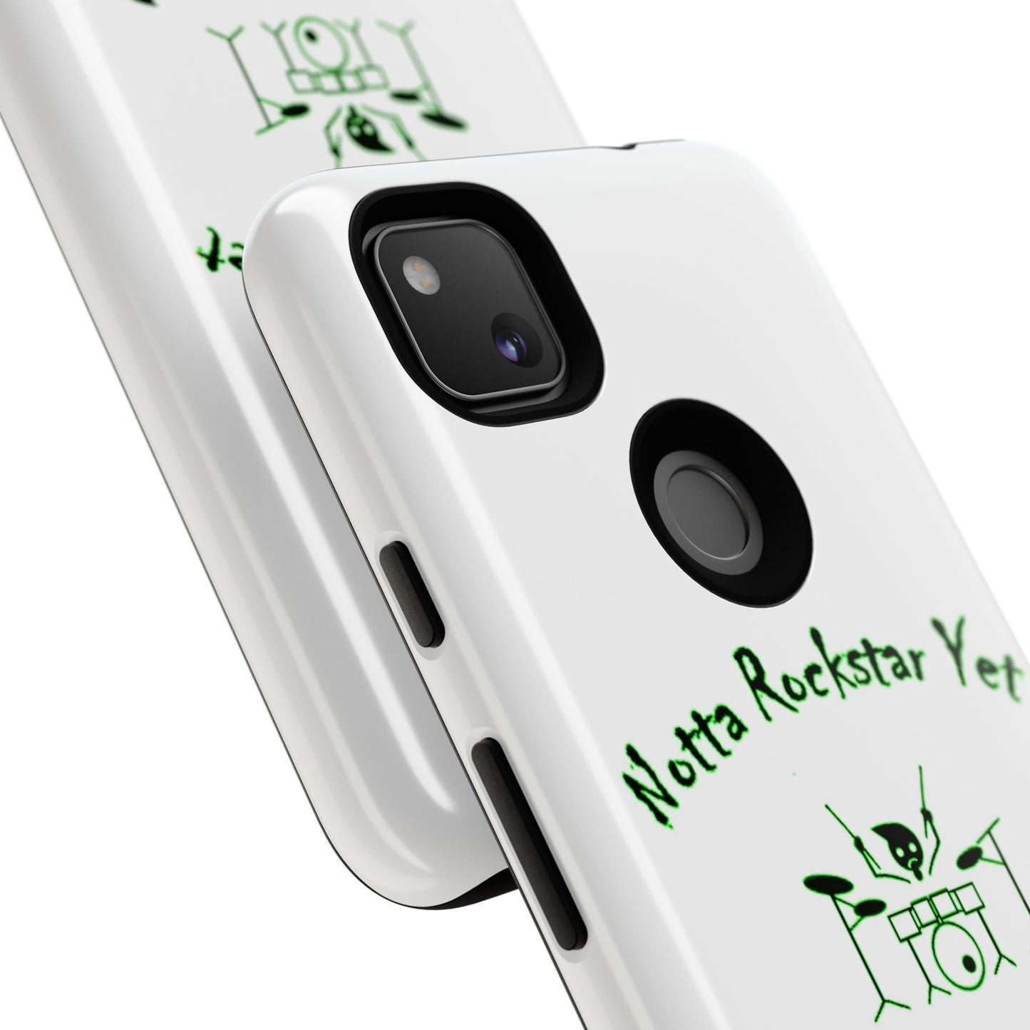 Notta Rockstar Yet Phone Case (Green)