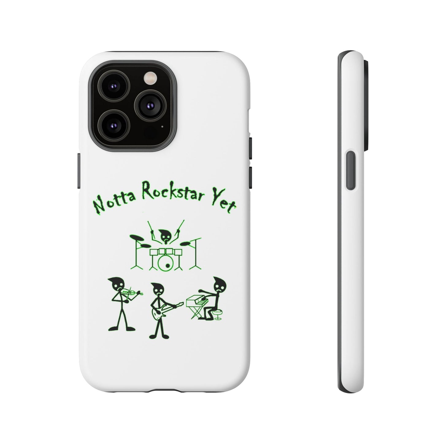 Notta Rockstar Yet Phone Case (Green)