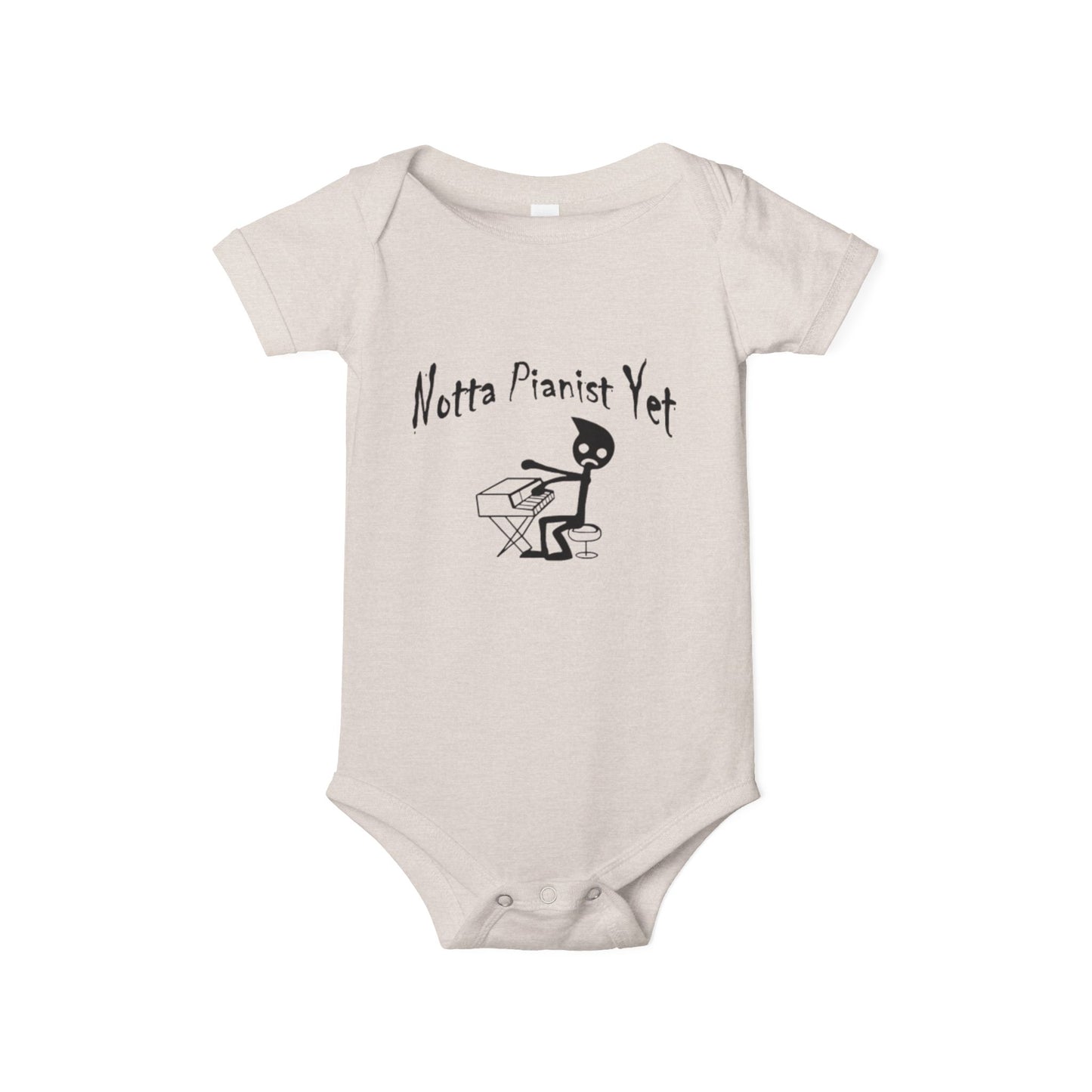 Notta Pianist Yet-Infant Jersey One Piece - American