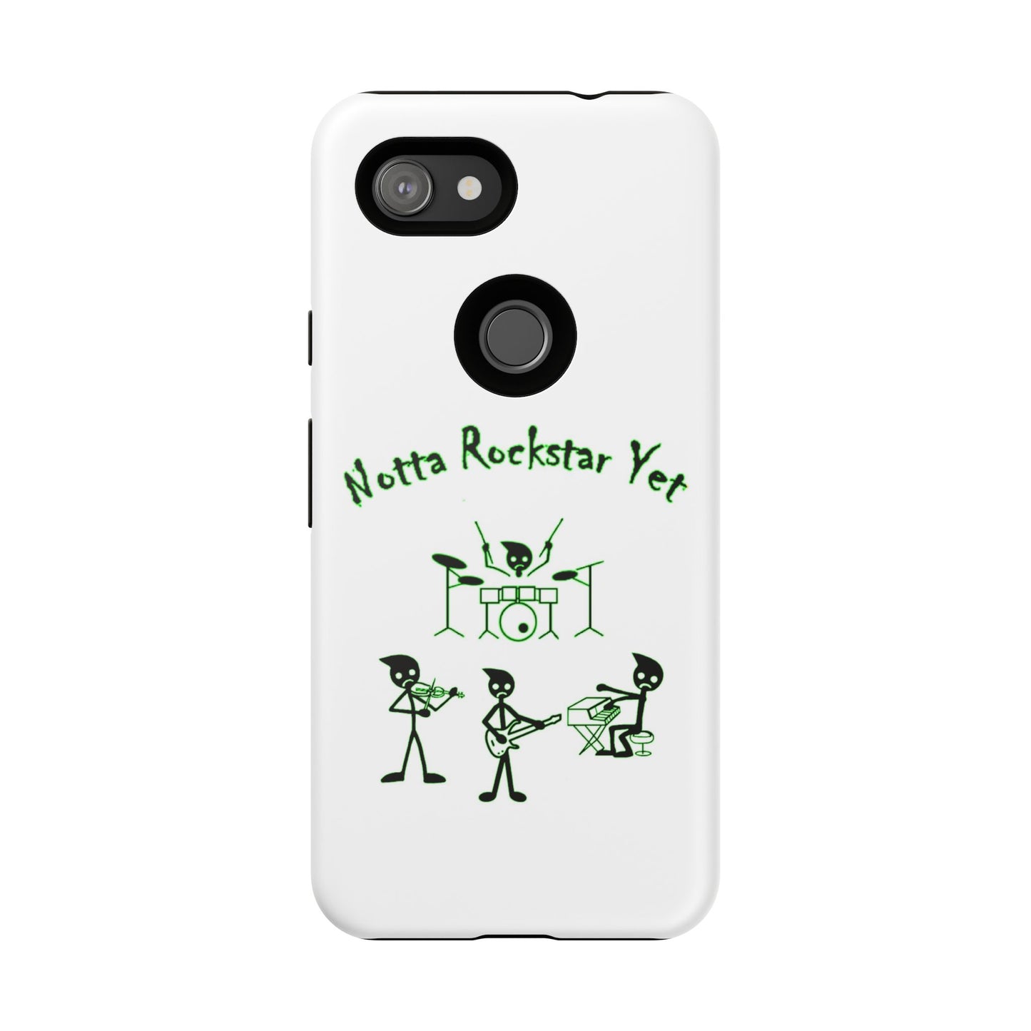 Notta Rockstar Yet Phone Case (Green)