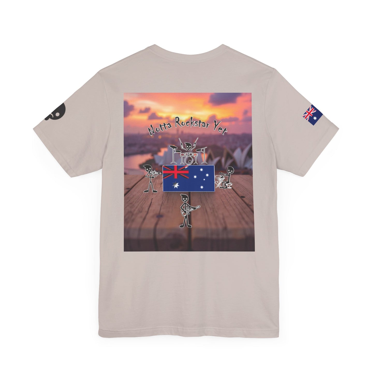 Notta Rockstar Yet- Australia Tee