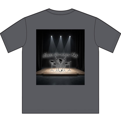 Notta Drummer Yet Unisex Sueded T-Shirt -Music Vibe Top