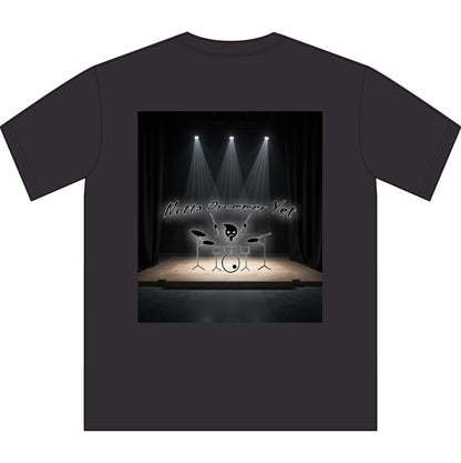 Notta Drummer Yet Unisex Sueded T-Shirt -Music Vibe Top