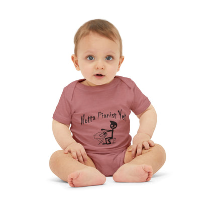 Notta Pianist Yet-Infant Jersey One Piece - American