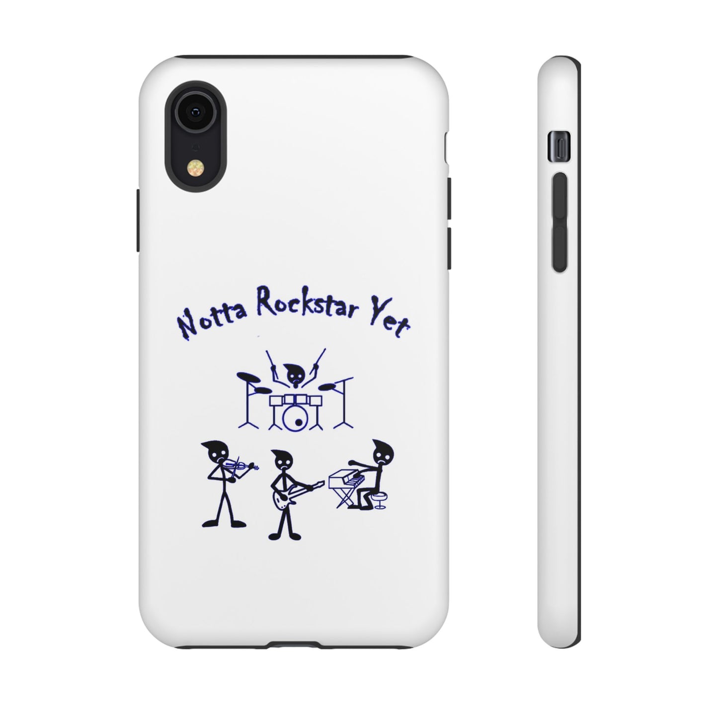 Notta Rockstar Yet Phone Case (Blue)