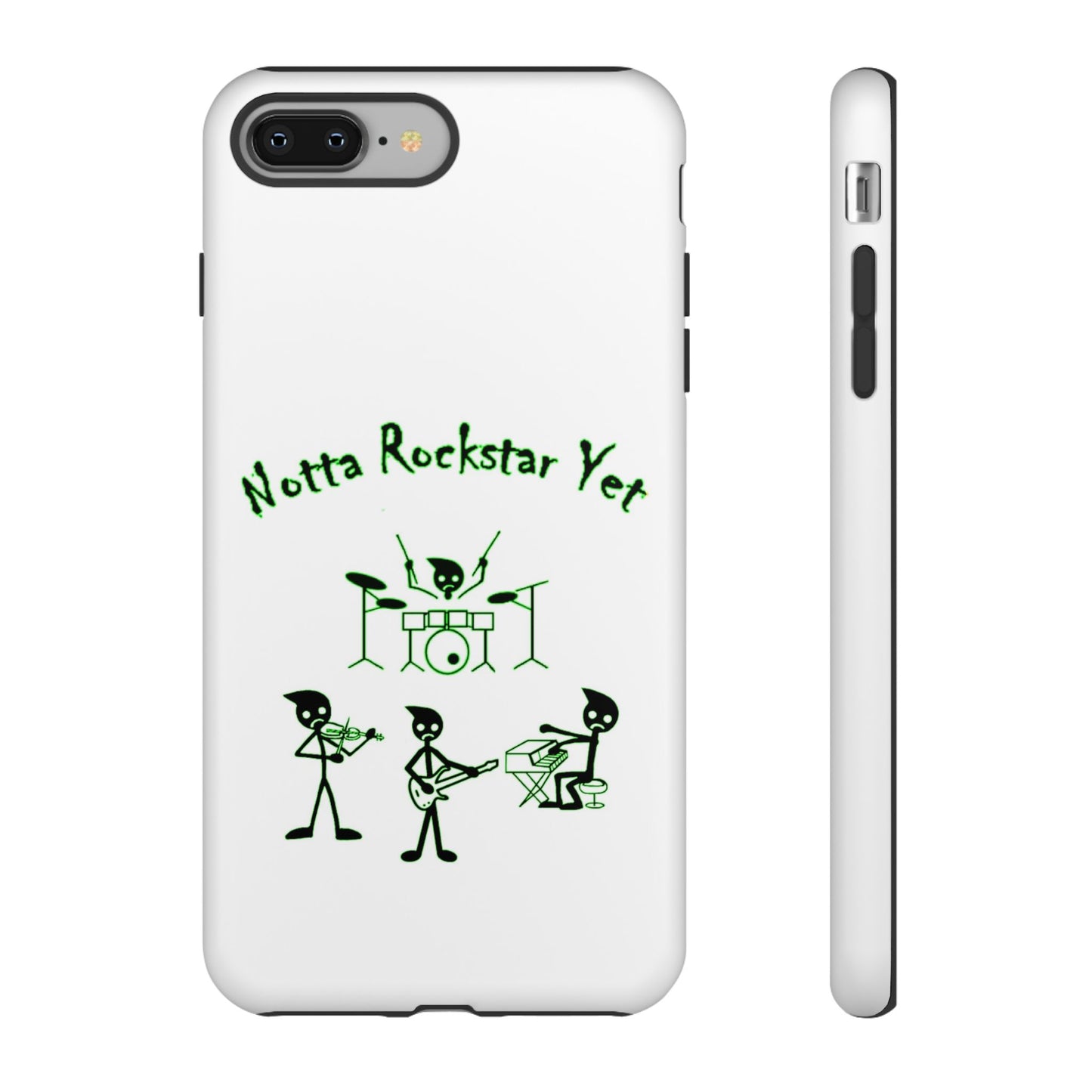 Notta Rockstar Yet Phone Case (Green)