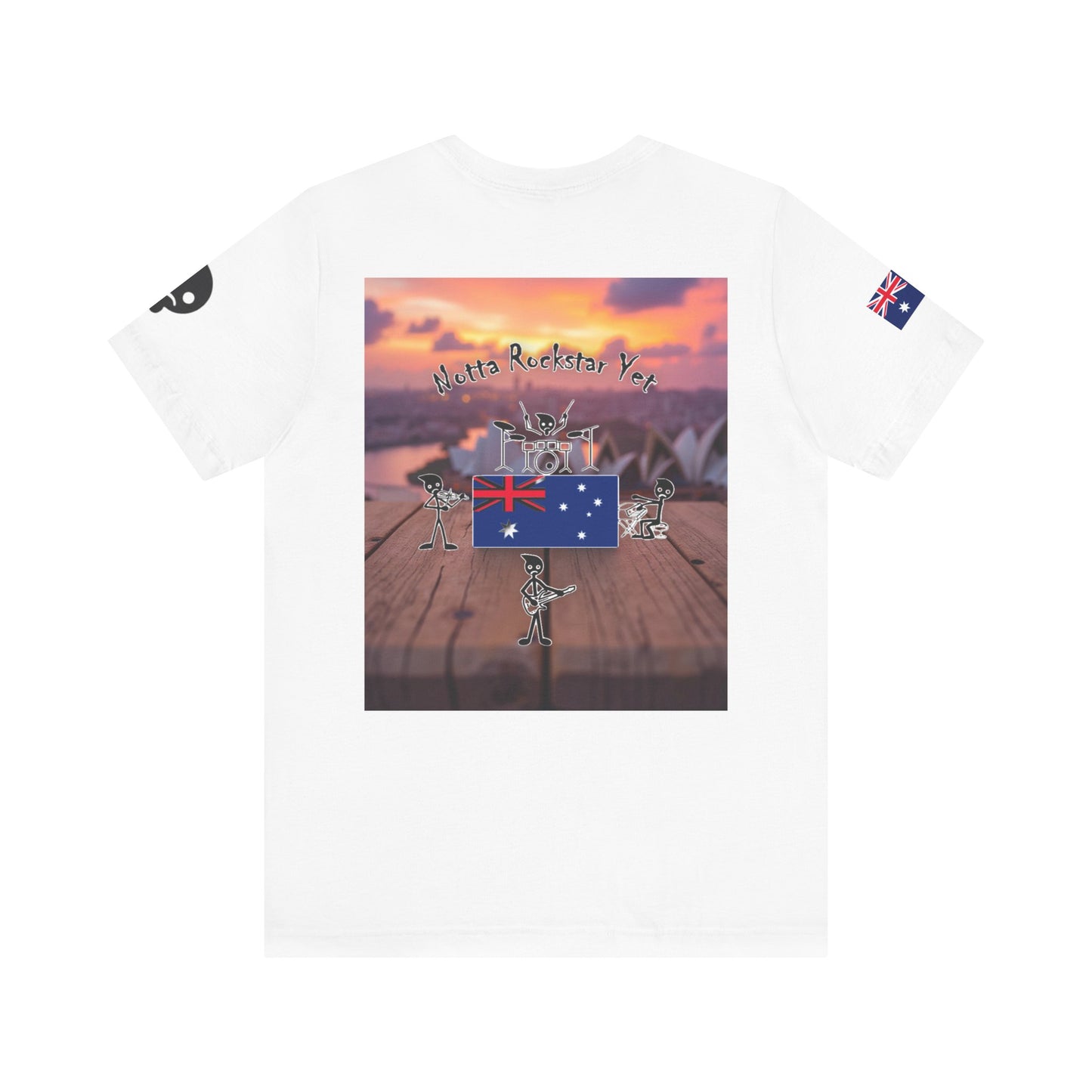 Notta Rockstar Yet- Australia Tee