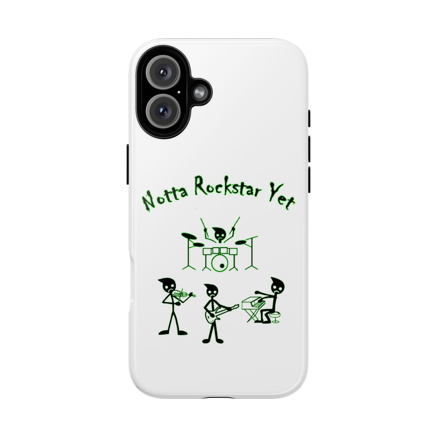 Notta Rockstar Yet Phone Case (Green)