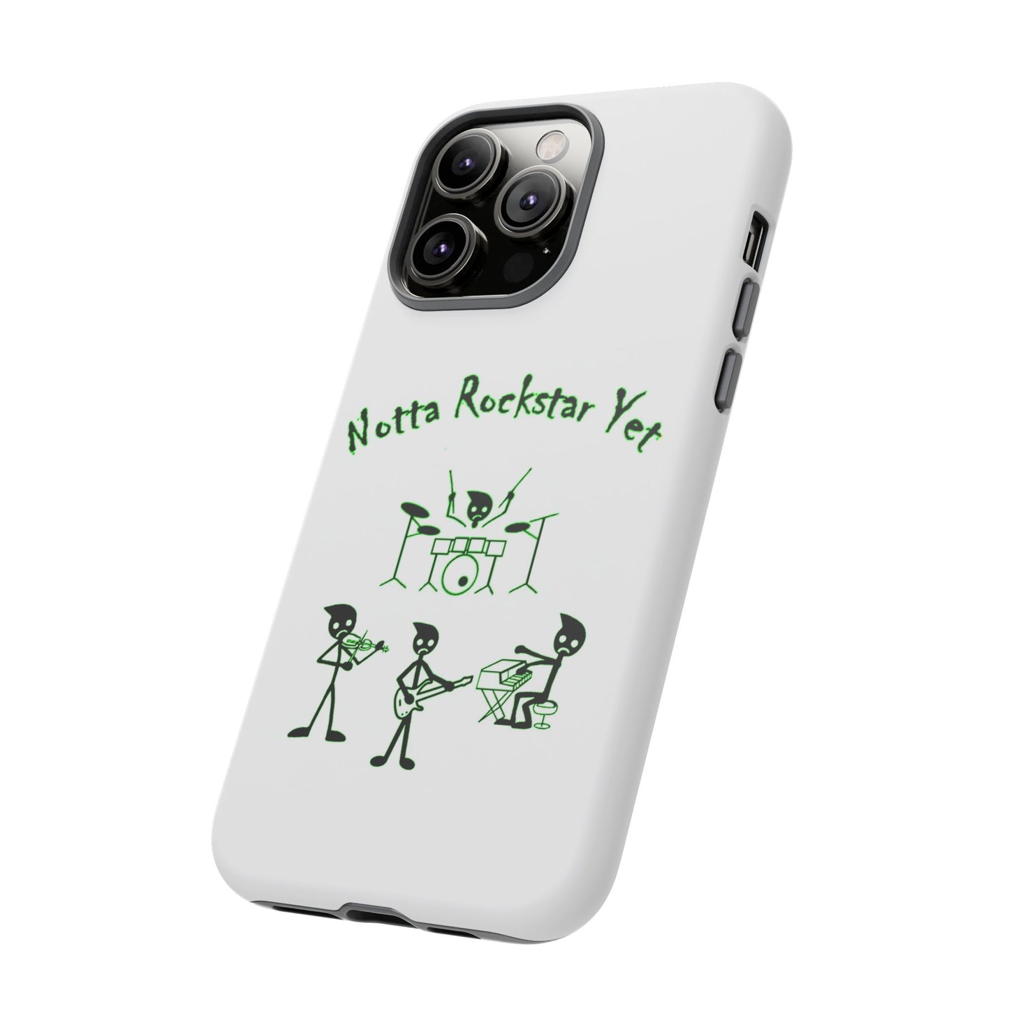 Notta Rockstar Yet Phone Case (Green)