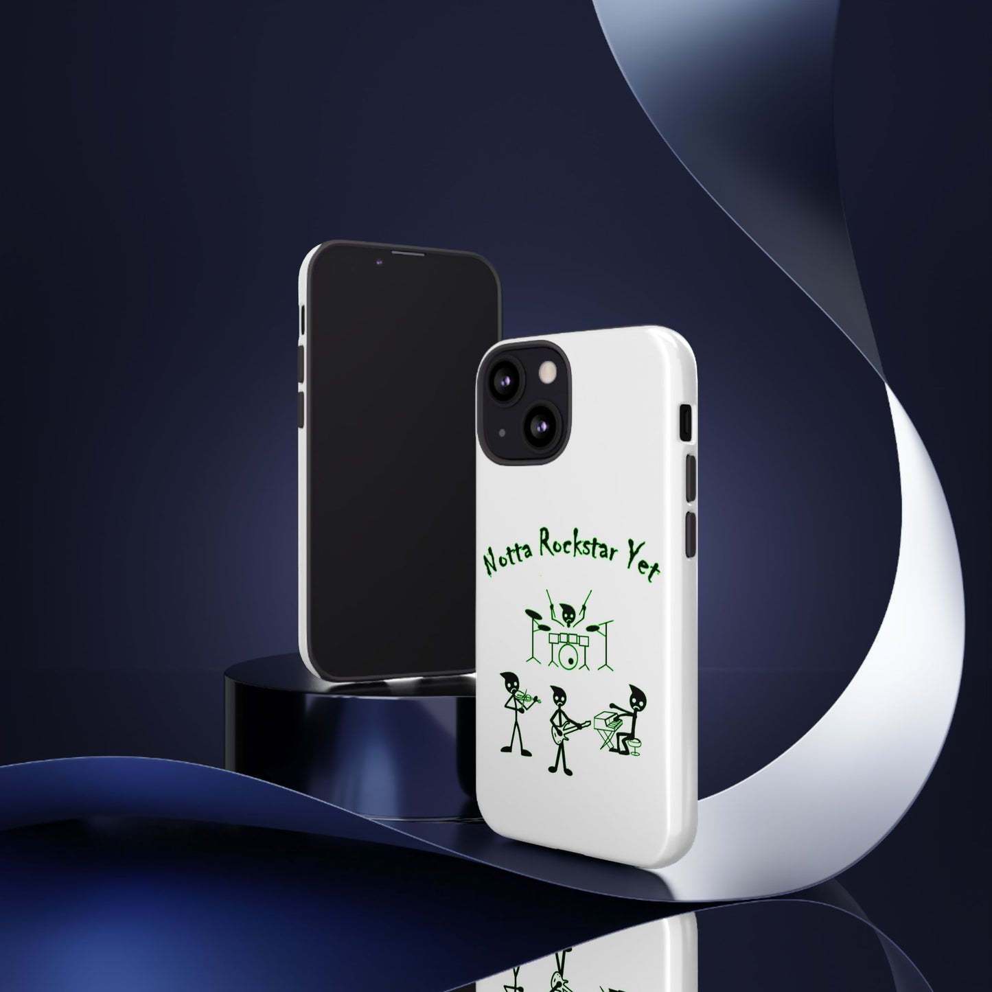 Notta Rockstar Yet Phone Case (Green)