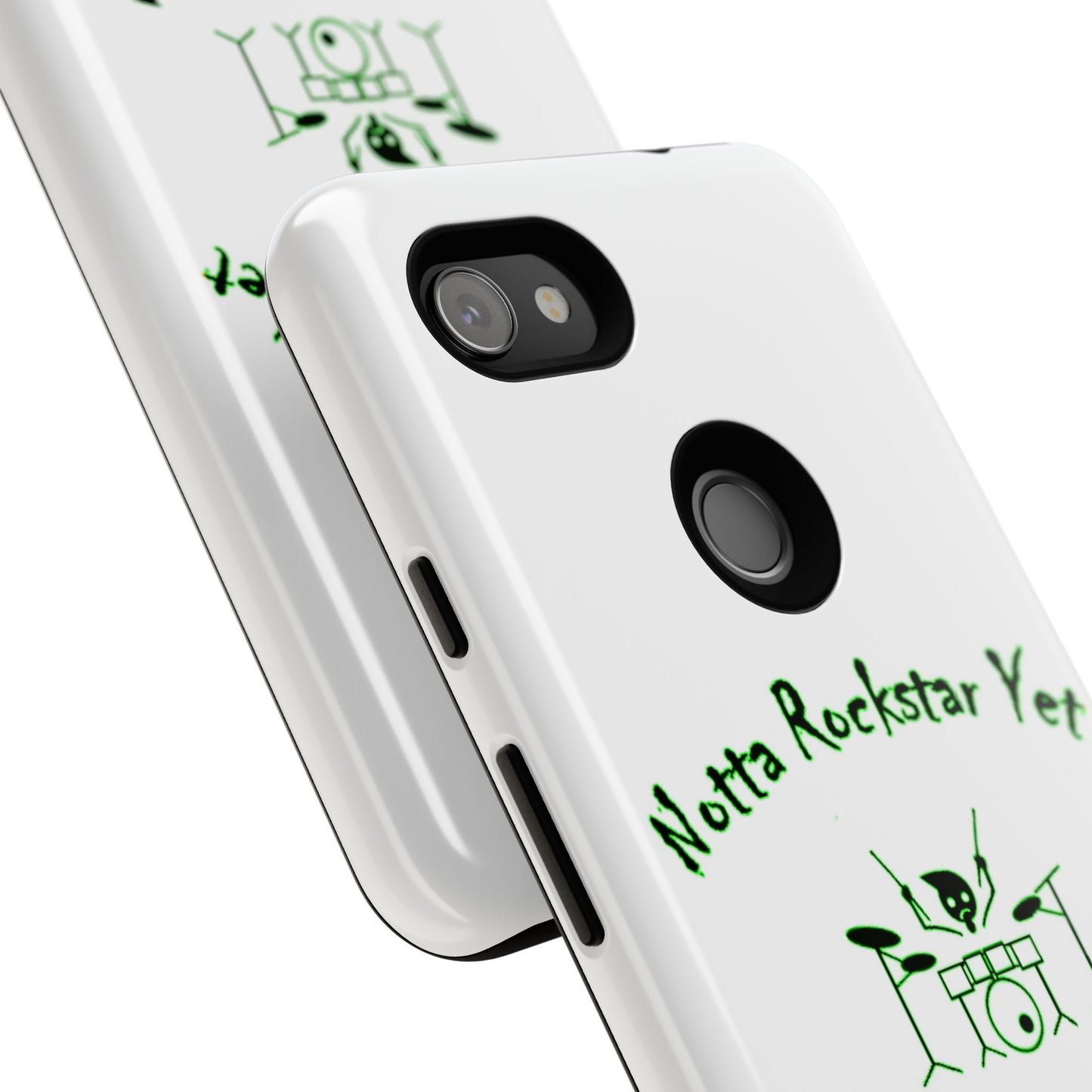 Notta Rockstar Yet Phone Case (Green)