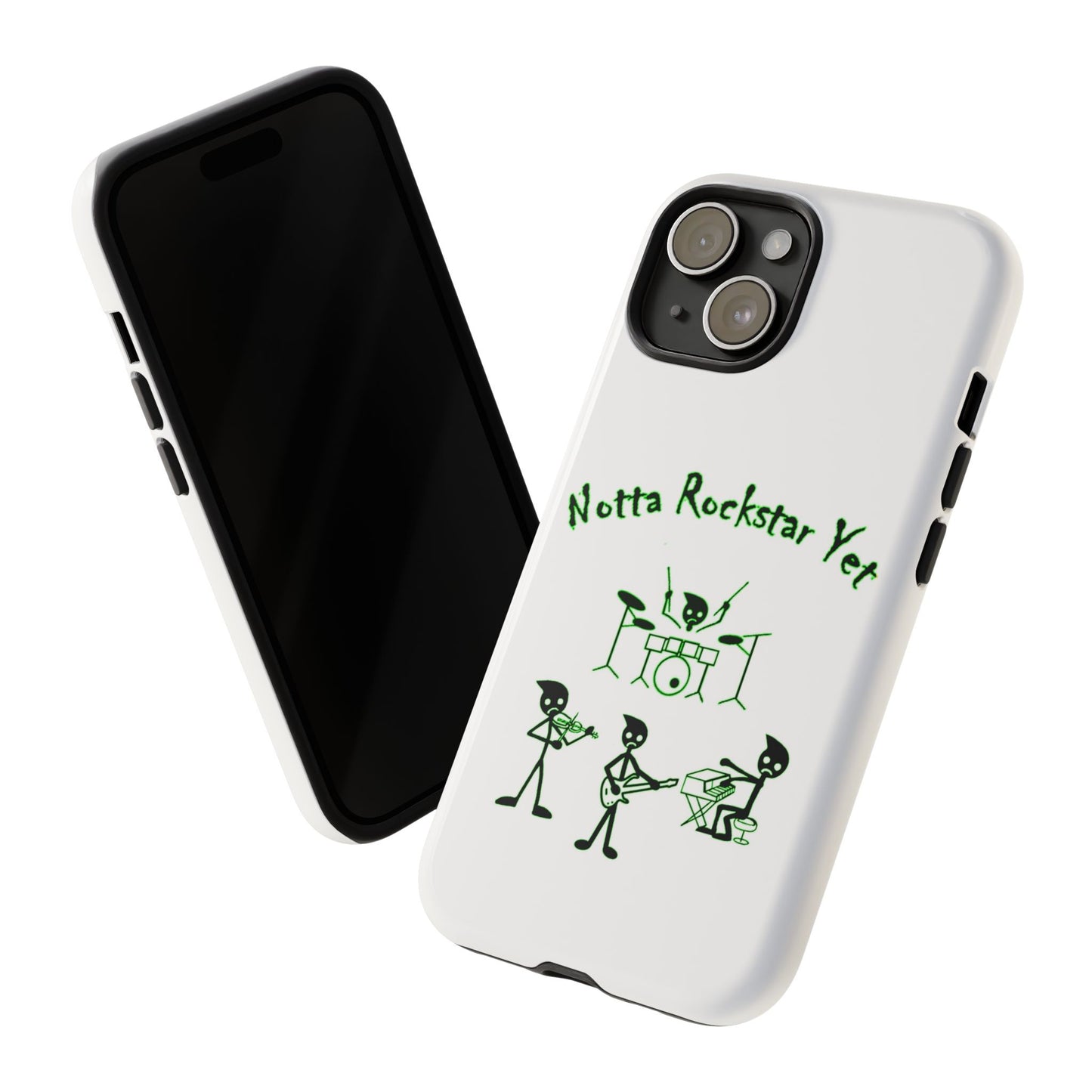 Notta Rockstar Yet Phone Case (Green)