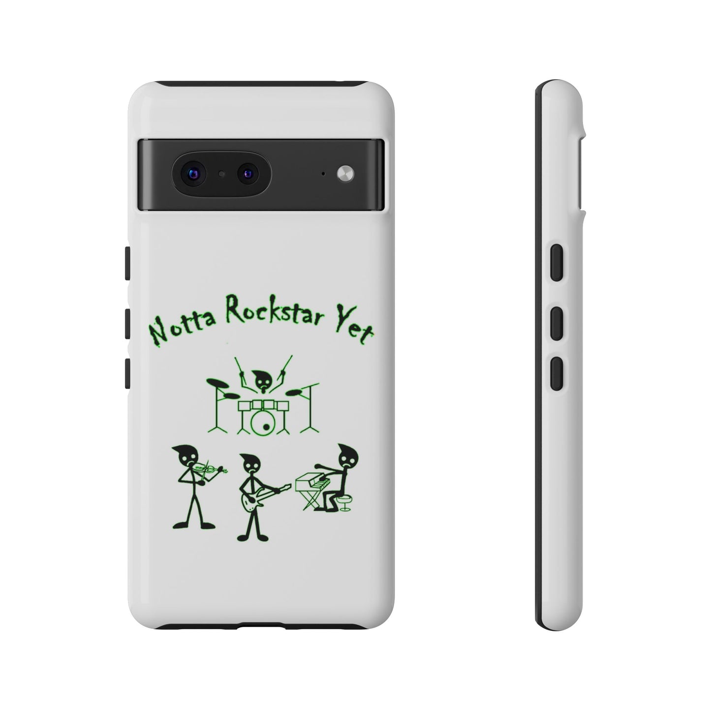 Notta Rockstar Yet Phone Case (Green)