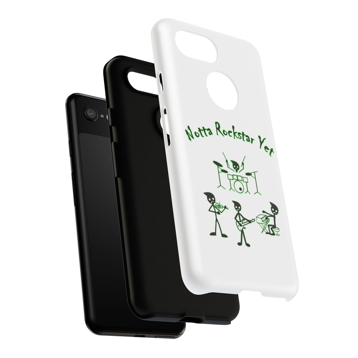 Notta Rockstar Yet Phone Case (Green)