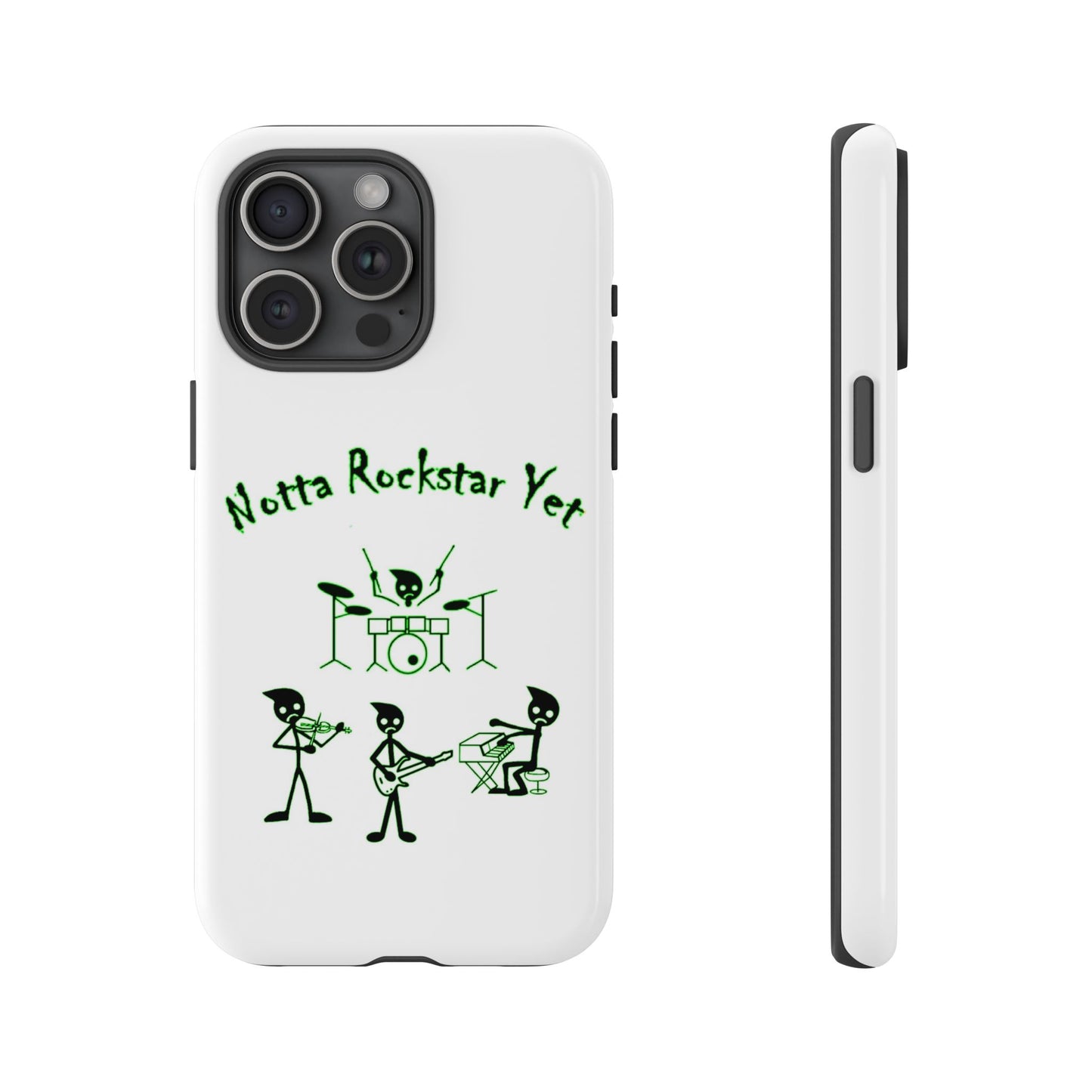 Notta Rockstar Yet Phone Case (Green)