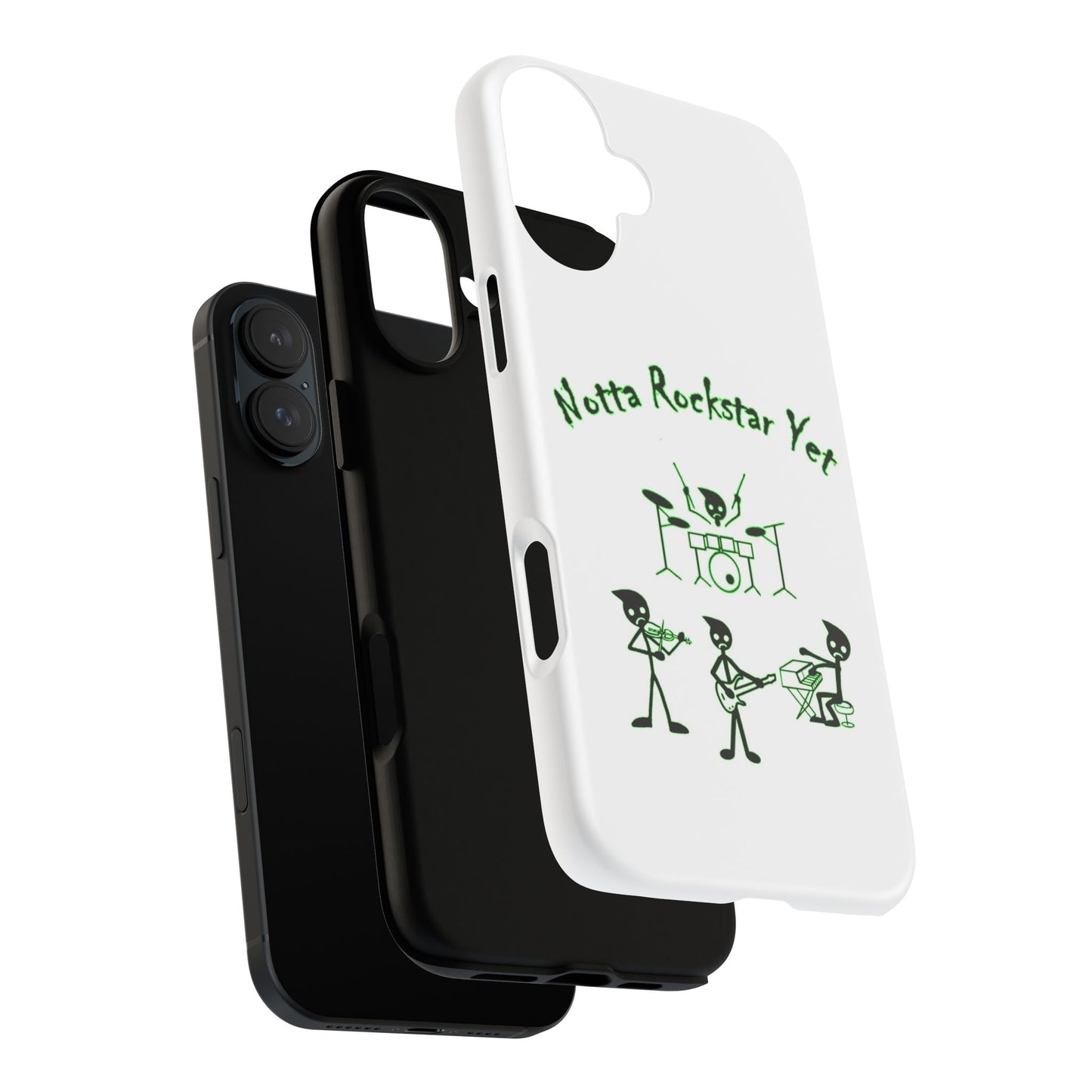 Notta Rockstar Yet Phone Case (Green)