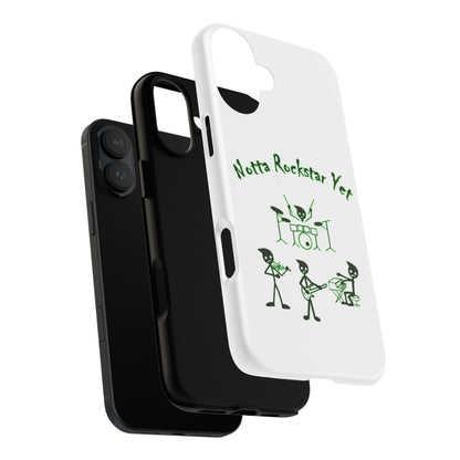 Notta Rockstar Yet Phone Case (Green)