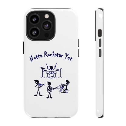 Notta Rockstar Yet Phone Case (Blue)